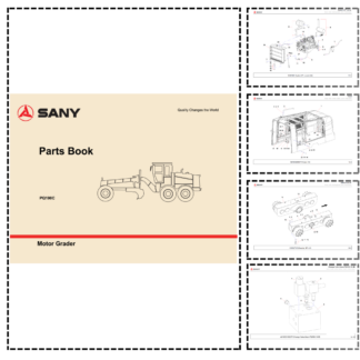 SANY PQ190C Motor Grader Parts Catalog 11PY20190001