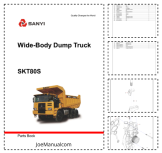 SANY SKT80S Mining Truck Parts Catalog