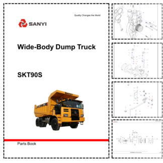 SANY SKT90S Mining Truck Parts Catalog