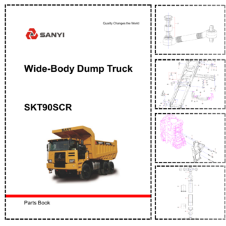 SANY SKT90SCR Mining Truck Parts Catalog