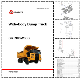 SANY SKT90SW33S Mining Truck Parts Catalog