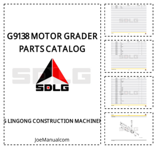 SDLG G9138 Motor Grader Parts Catalog