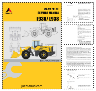 SDLG L936 L938 Wheel Loader Service Manual