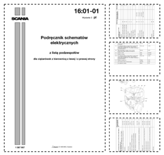 Scania Electrical System with Parts List for LHD and RHD Trucks PL