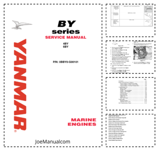 Yanmar 4BY 6BY Series Marine Engine Service Manual