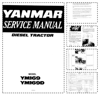 Yanmar YM169 YM169D Tractors Service Manual