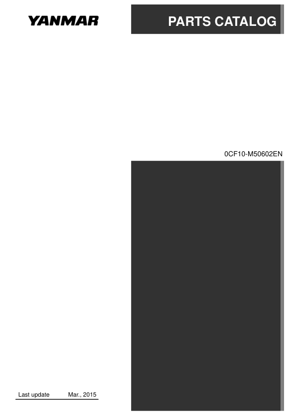 Yanmar 3GM30 3GM30B 3GM30C 3GM30F Marine Diesel Engine Parts Catalog - Image 2