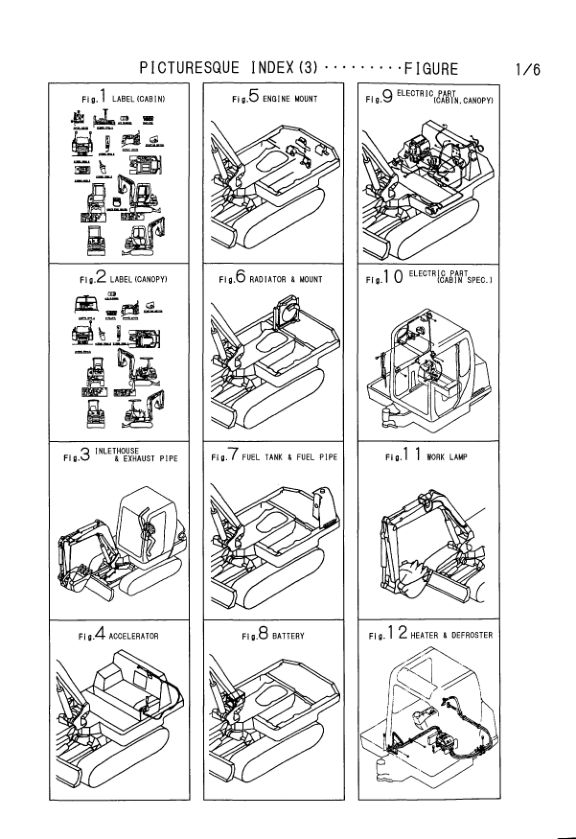 Yanmar B22-2 Excavator Parts Catalog for Europe - Image 8
