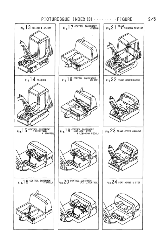 Yanmar B22-2 Excavator Parts Catalog for Europe - Image 9