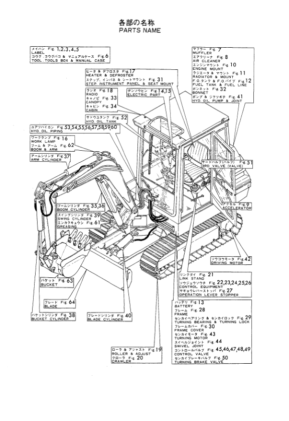 Yanmar B27 Excavator Parts Catalog and Wiring Diagram for England Australia and AMMANN - Image 5
