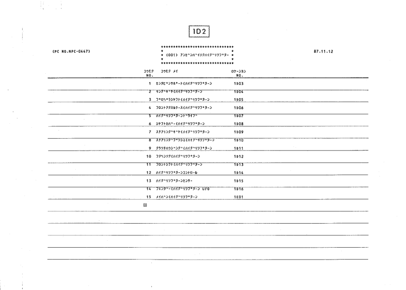 Yanmar F145D D155D D165D FX175D Tractors Parts Catalog JA - Image 6