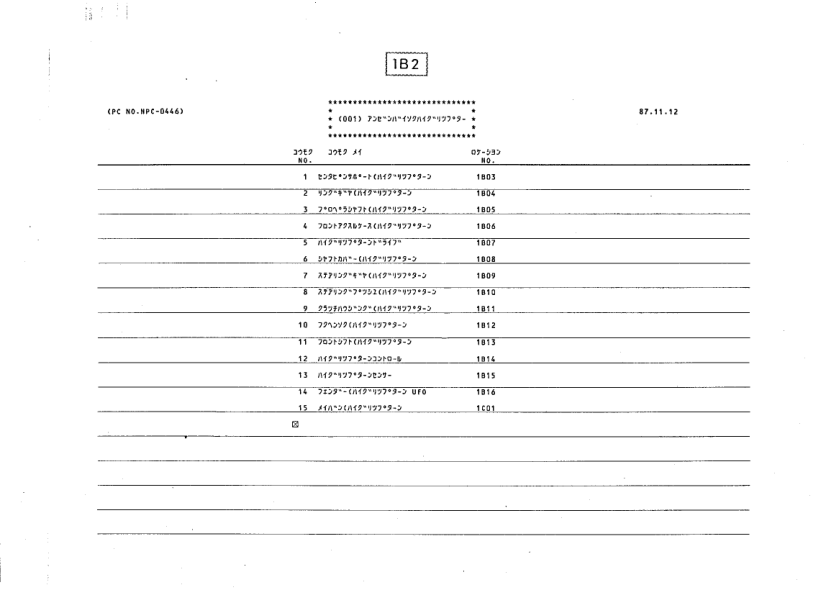 Yanmar F145D D155D D165D FX175D Tractors Parts Catalog JA - Image 5