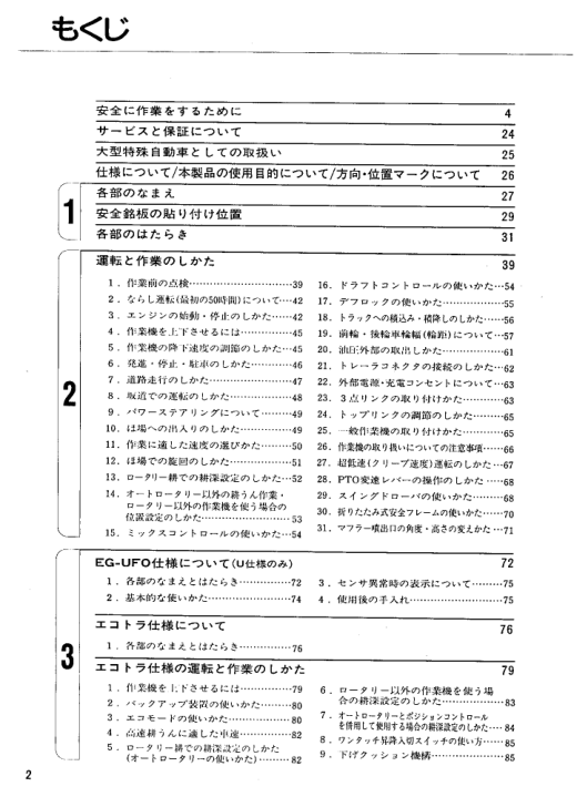 Yanmar US32R 36R 40R 46R 50R Tractors Operation and Maintenance JA - Image 13