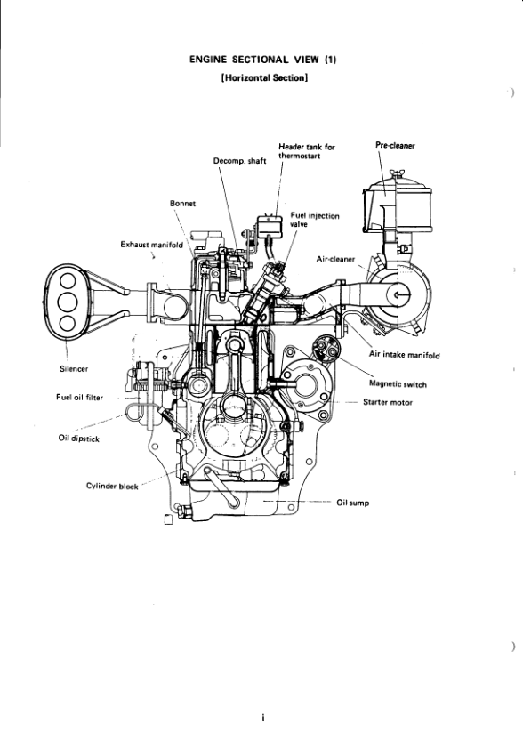 Yanmar YM186 YM186D Tractors Parts Catalog - Image 6