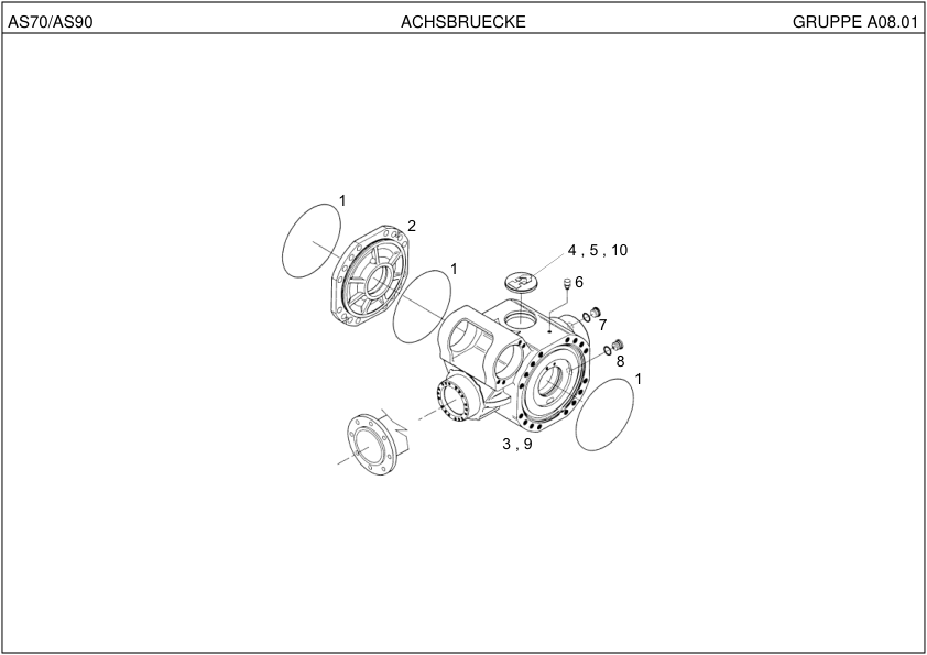 AHLMANN AS70 AS90 AZ85T Loader Parts Catalog DE - Image 11