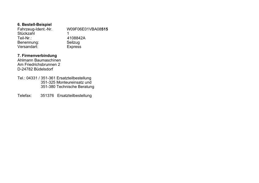 AHLMANN AS70 AS90 AZ85T Loader Parts Catalog DE - Image 7