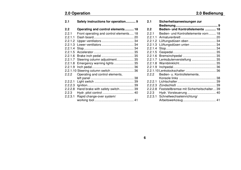ATLAS 55 65 Wheel Loader Operators Manual - Image 12