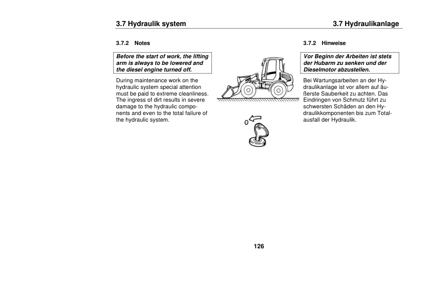 ATLAS 55 65 Wheel Loader Operators Manual - Image 14