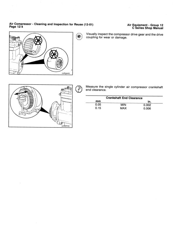 Cummins C Series Diesel Engine Workshop Manual 1991 1994 Certification Lvl - Image 17