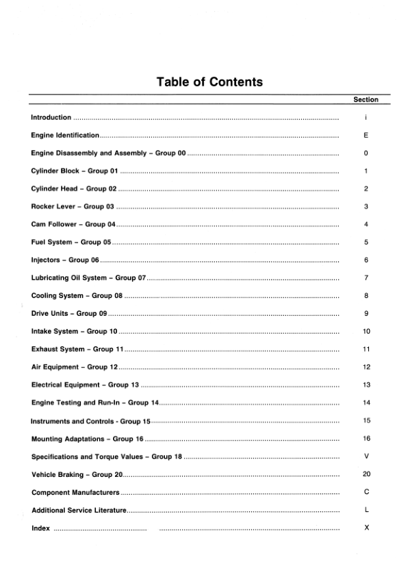 Cummins C Series Diesel Engine Workshop Manual 1991 1994 Certification Lvl - Image 8