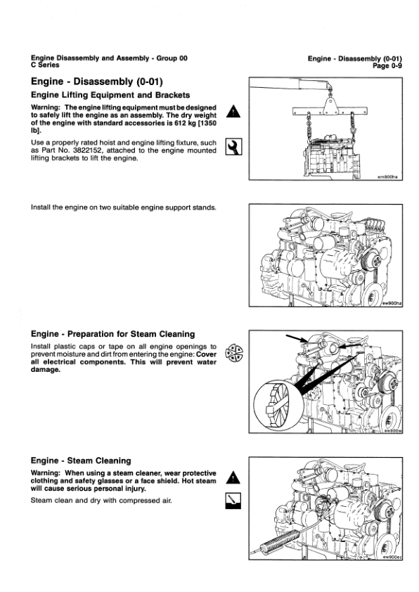 Cummins C Series Diesel Engine Workshop Manual 1991 1994 Certification Lvl - Image 16