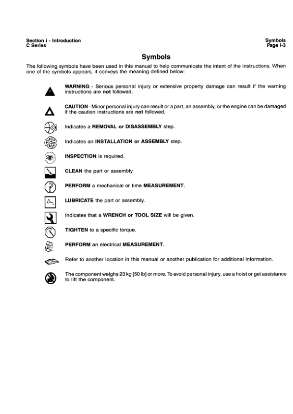 Cummins C Series Diesel Engine Workshop Manual 1991 1994 Certification Lvl - Image 11