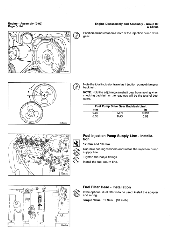 Cummins C Series Diesel Engine Workshop Manual 1991 1994 Certification Lvl - Image 12