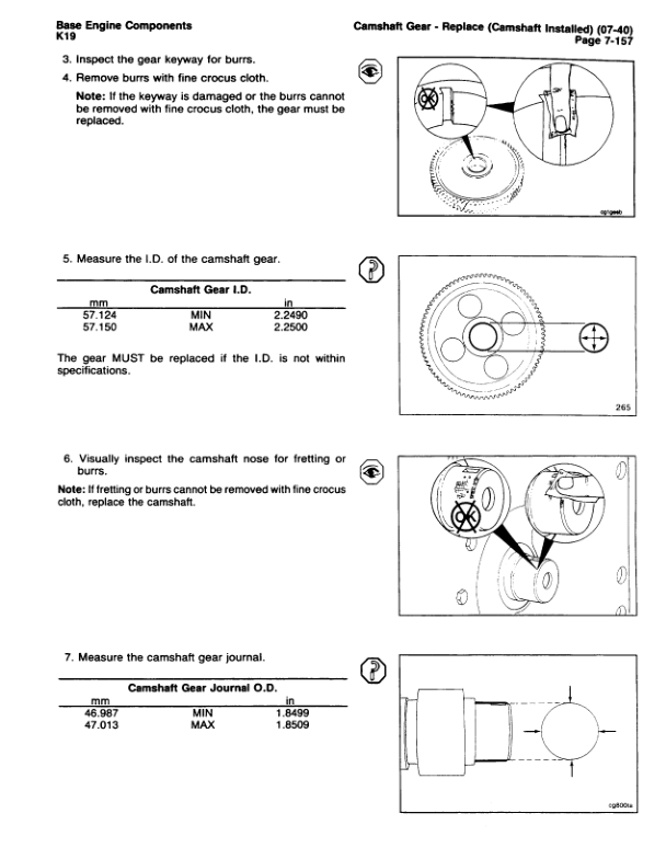 Cummins K19 Engine Troubleshooting and Repair Manual - Image 15