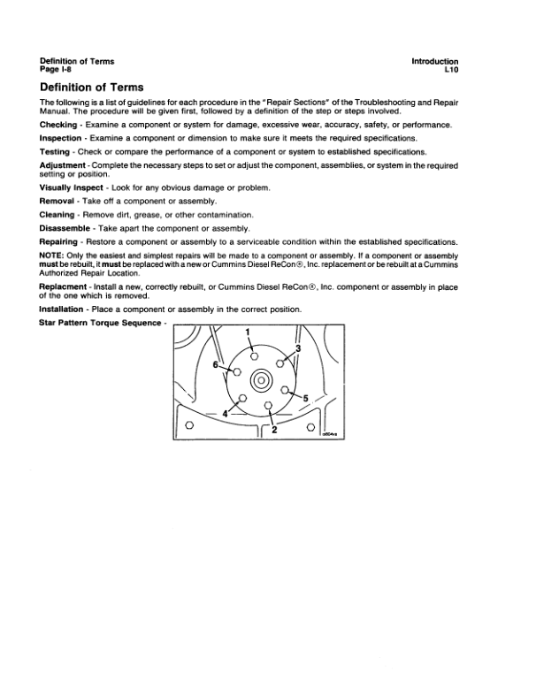 Cummins L10 Series Engine Troubleshooting and Repair Manual - Image 4