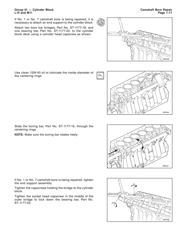 Cummins L10 and M11 Series Engine Repair Manual - Image 20