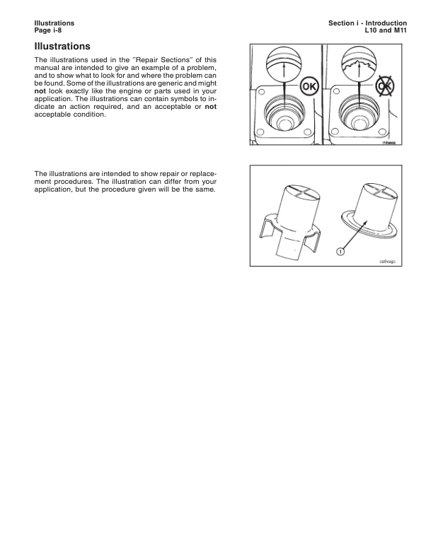 Cummins L10 and M11 Series Engine Repair Manual - Image 4
