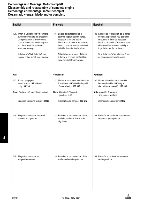 FENDT DEUTZ 2012 Engine Workshop Manual X990005047000 - Image 19
