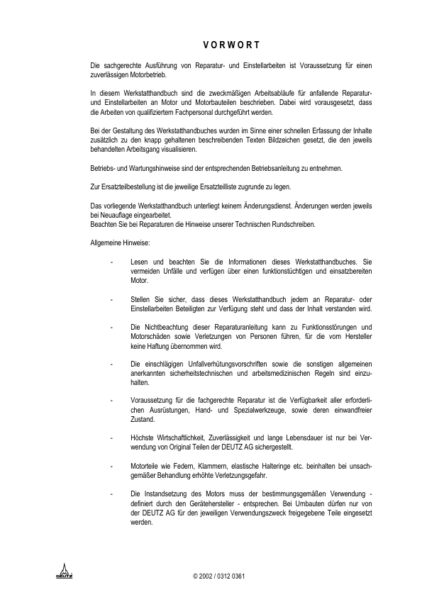 FENDT DEUTZ 2012 Engine Workshop Manual X990005047000 - Image 10