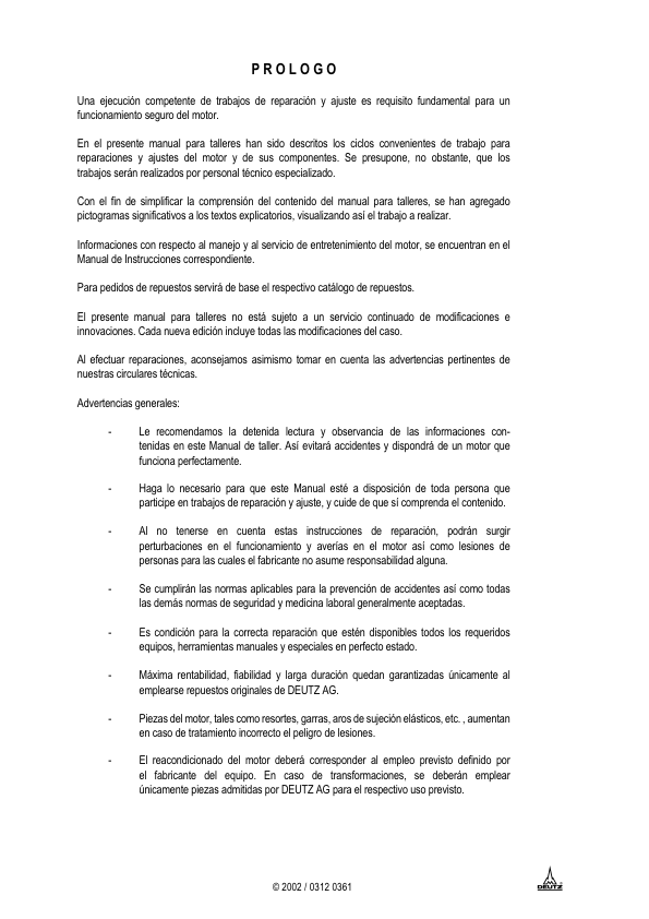 FENDT DEUTZ 2012 Engine Workshop Manual X990005047000 - Image 3