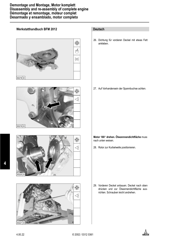 FENDT DEUTZ 2012 Engine Workshop Manual X990005047000 - Image 17