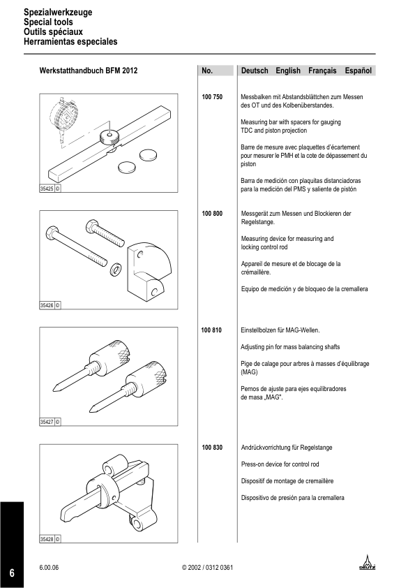 FENDT DEUTZ 2012 Engine Workshop Manual X990005047000 - Image 20