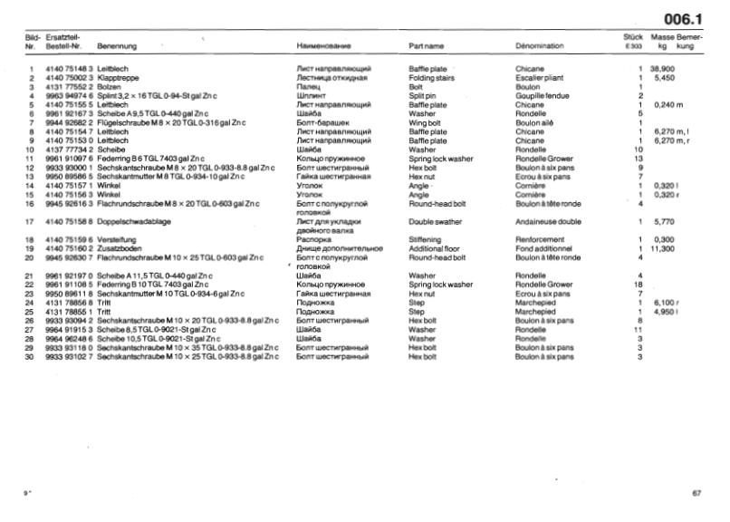 FORTSCHRITT E302 Forage Harvester Operators Manual - Image 20