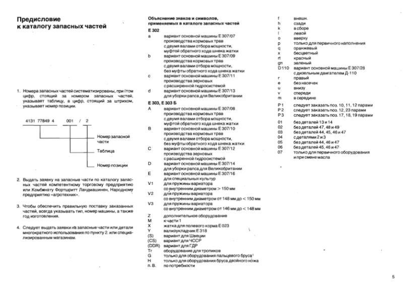 FORTSCHRITT E302 Forage Harvester Operators Manual - Image 10
