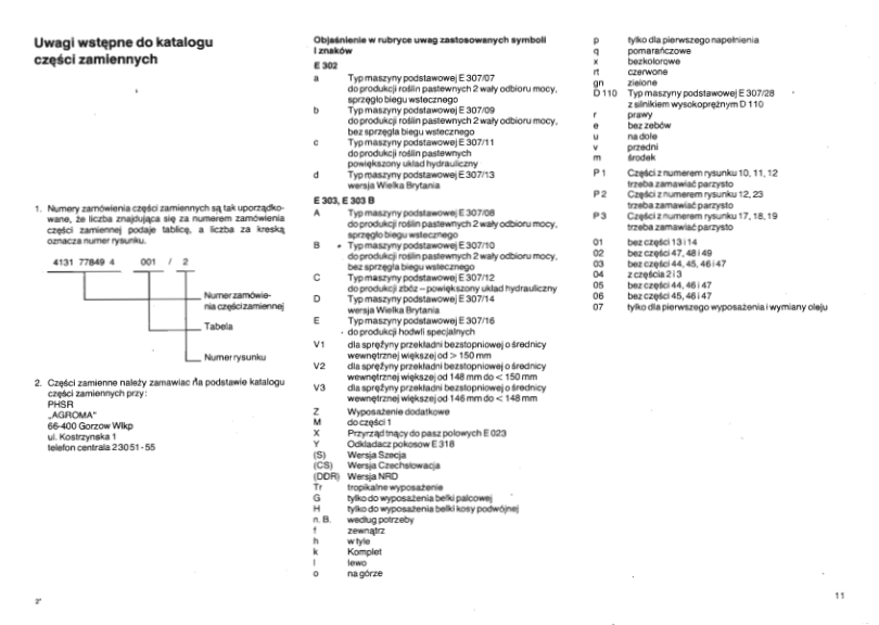 FORTSCHRITT E302 Forage Harvester Operators Manual - Image 5