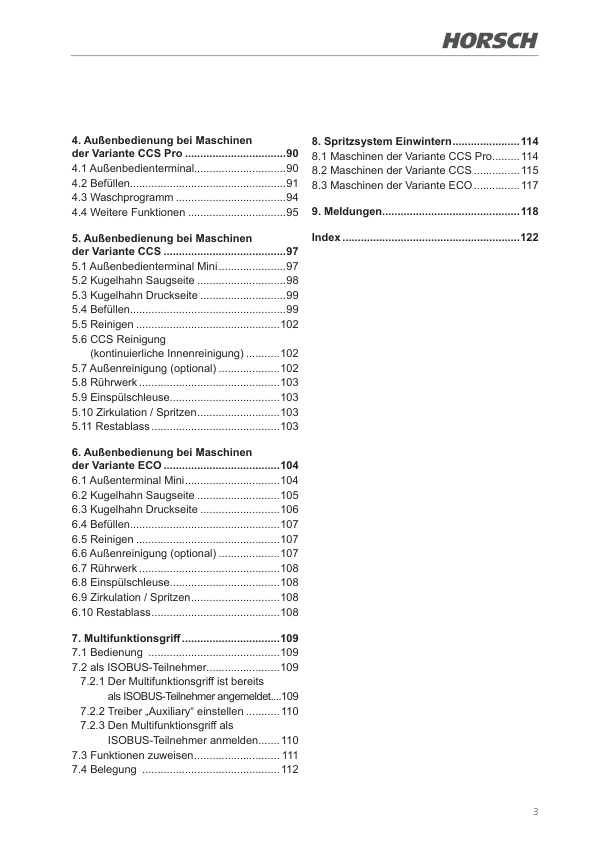 HORSCH LEEB LT Terminal Operators Manual - Image 7