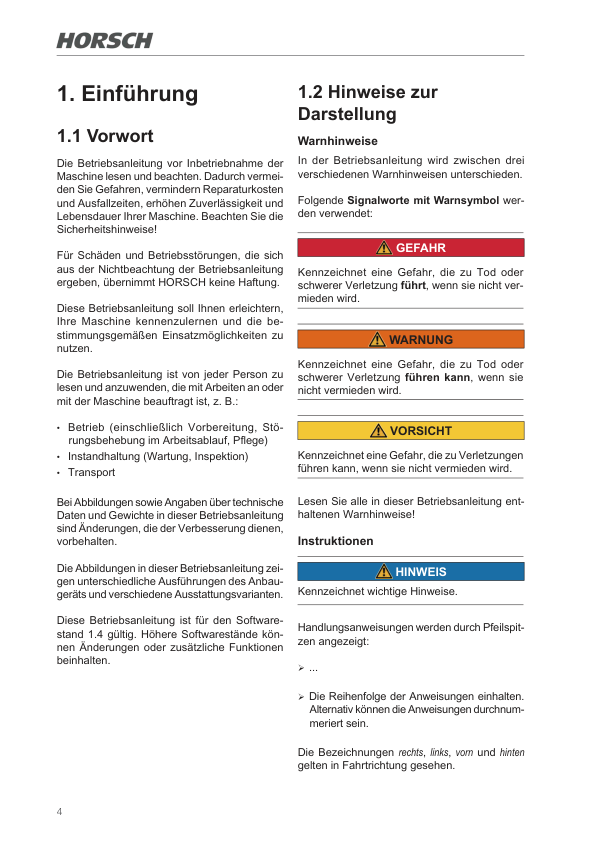 HORSCH LEEB LT Terminal Operators Manual - Image 8