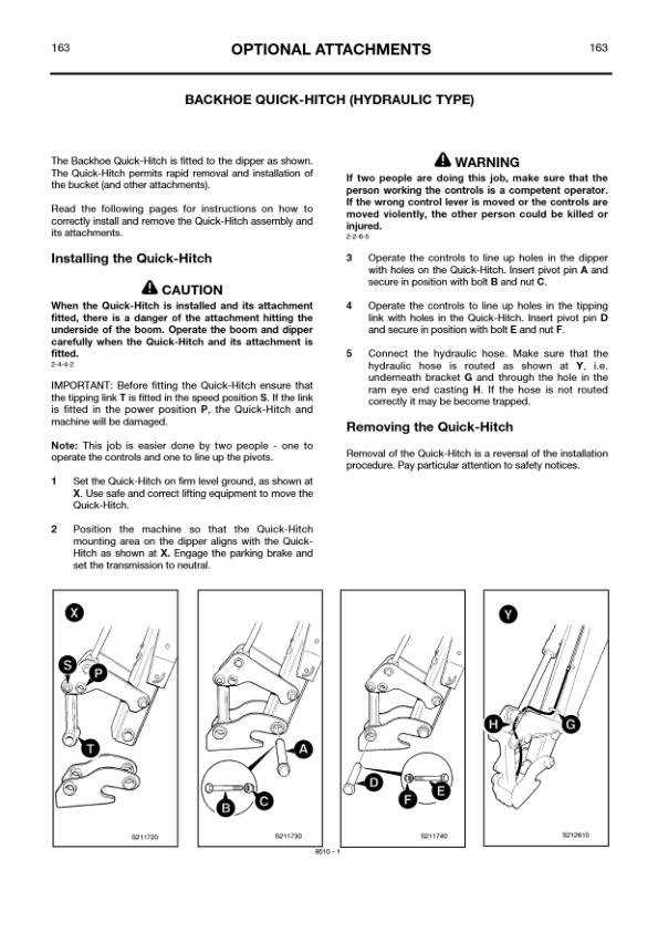 JCB 3CX 4CX 4C 4CN Servo Command Backhoe Loader Operators Manual 483468-499999 ENG 9801/8510 Printed Book - Image 14