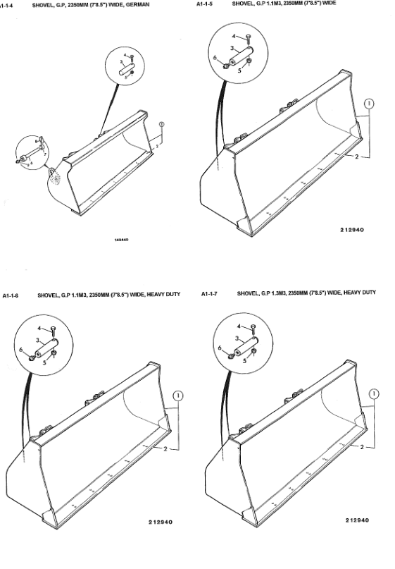 JCB 3CX Sitemaster HammerMaster 4C 4CN Backhoe Loader Parts Catalog 9800/9601-11 - Image 7