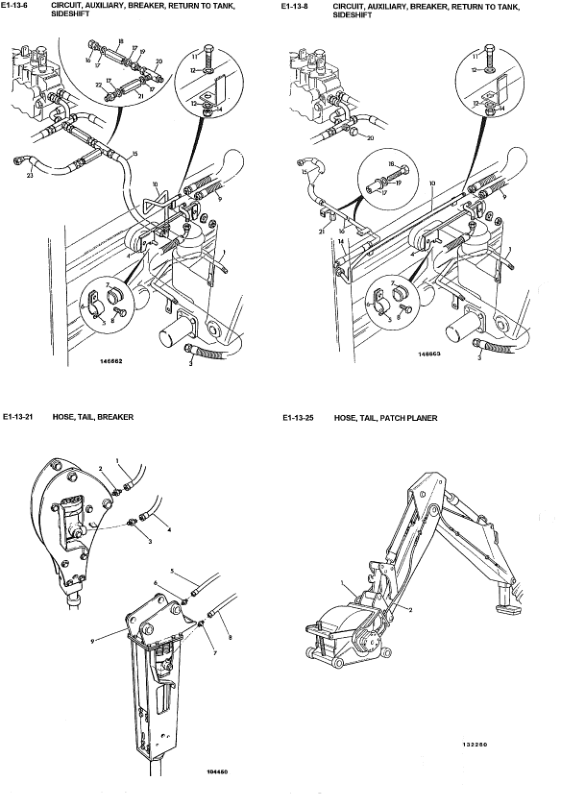 JCB 3CX Sitemaster HammerMaster 4C 4CN Backhoe Loader Parts Catalog 9800/9601-11 - Image 15