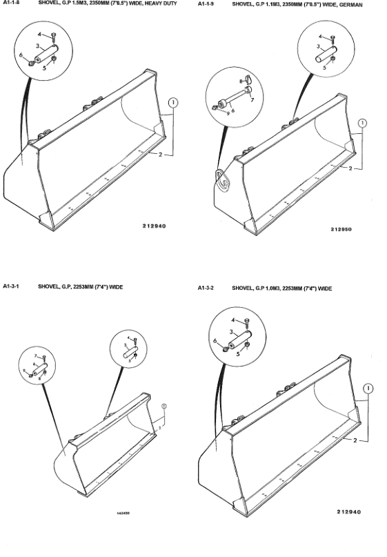 JCB 3CX Sitemaster HammerMaster 4C 4CN Backhoe Loader Parts Catalog 9800/9601-11 - Image 8