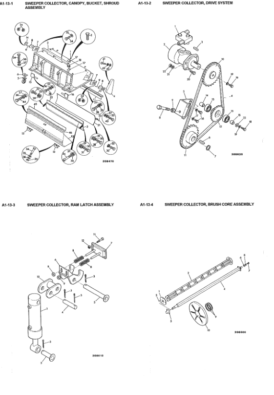 JCB 3CX Sitemaster HammerMaster 4C 4CN Backhoe Loader Parts Catalog 9800/9601-11 - Image 5