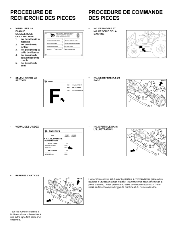 JCB 930-2T2 930-4T2 TIER 11 Rough Terrain Forklift Parts Catalog 9800/7644-1 - Image 9