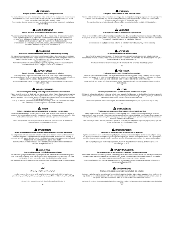 JCB 930-2T2 930-4T2 TIER 11 Rough Terrain Forklift Parts Catalog 9800/7644-1 - Image 7