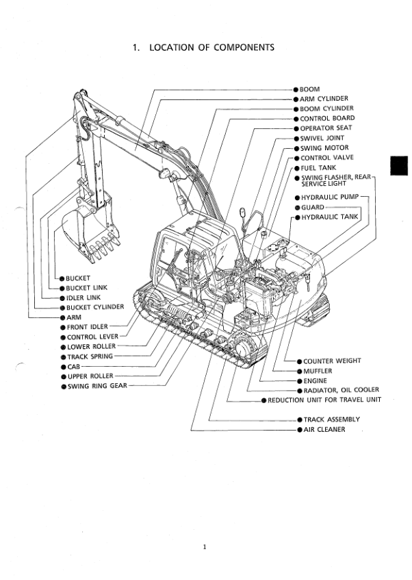 Kobelco SK100 Excavator Workshop Manual S5YW0002E - Image 10