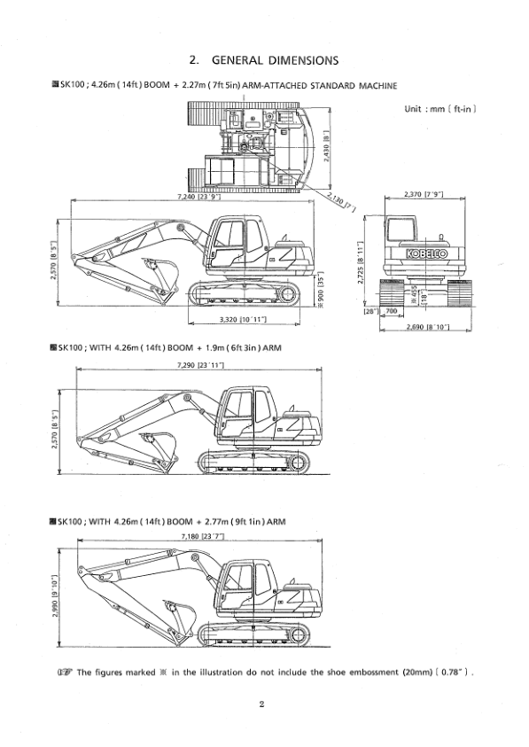 Kobelco SK100 Excavator Workshop Manual S5YW0002E - Image 3